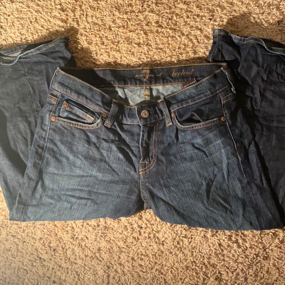 Boot cut jeans